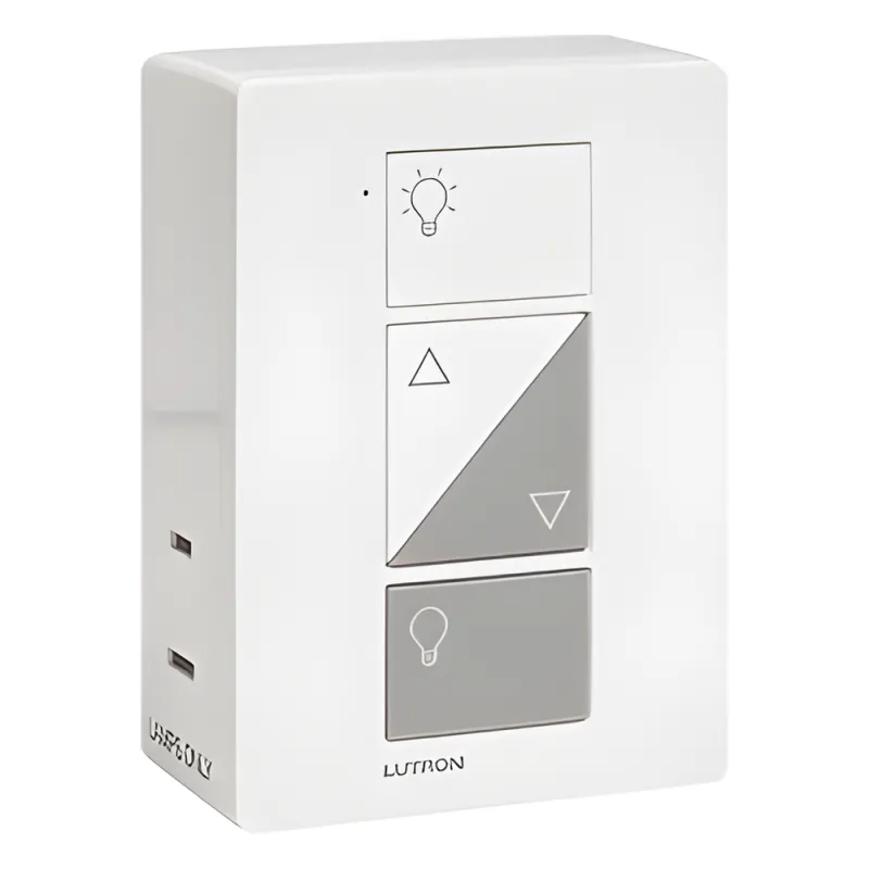 Atenuador inteligente de clavija para lámparas de mesa y pie, doble receptáculo, 100 W LED/CFL o 300 W incandescente/halógeno, 120 V, Caseta Wireless