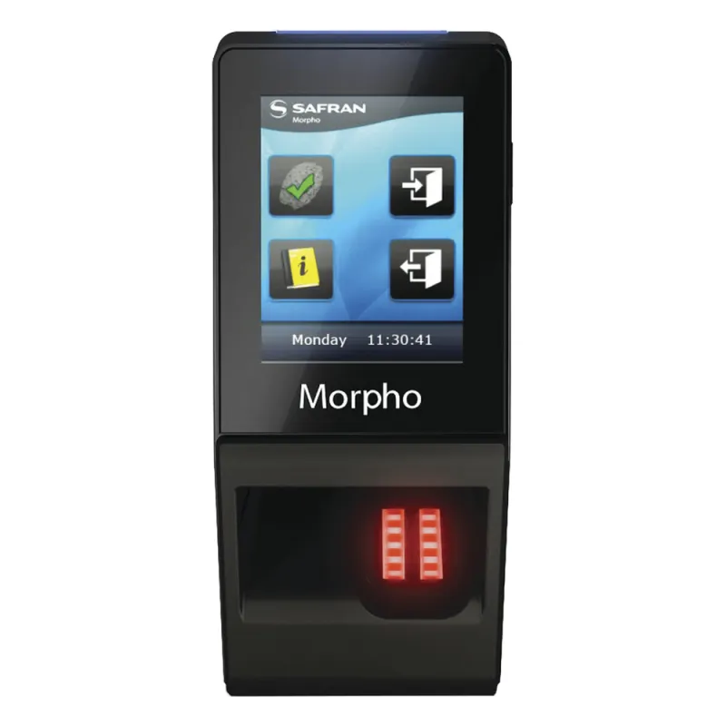 Lector de Huellas Serie Sigma lite + (plus) con lector iClass PoE, IP65, aprobado por FBI