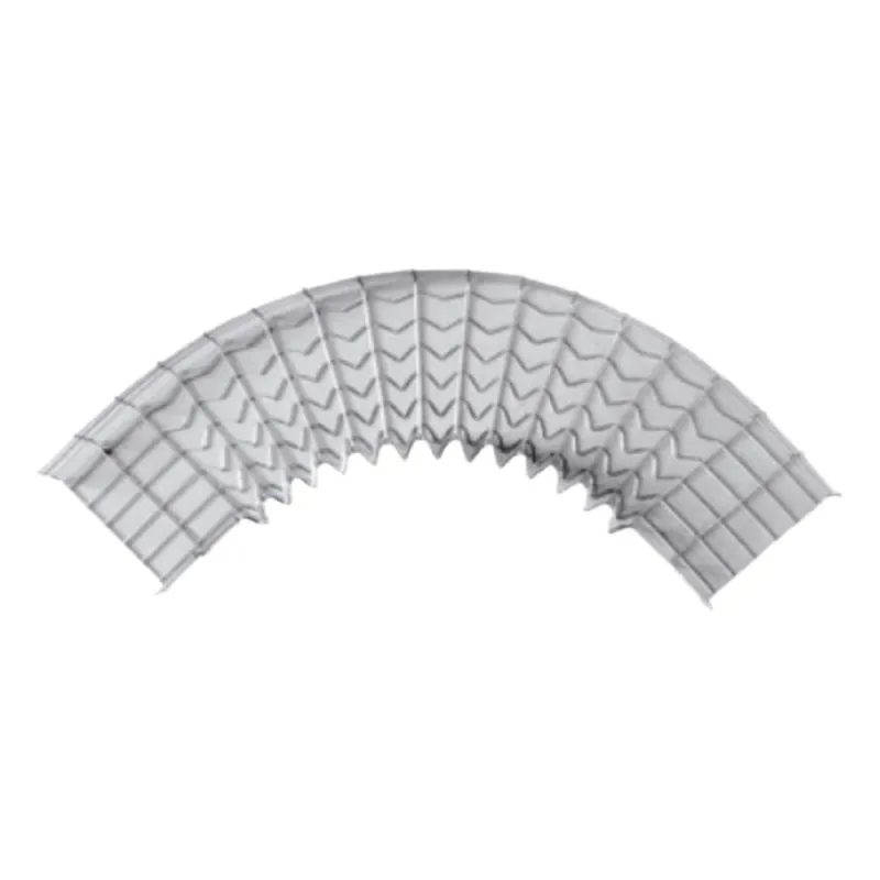 Curva Pre-Fabricada Horizontal de 90° con medidas de 54 mm de Peralte y 300 mm Ancho (54/300 mm)