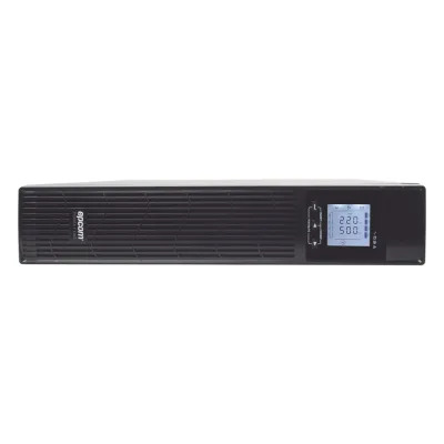 UPS de 2000VA/1800W / Topología On-Line Doble Conversión / Entrada y Salida de 120 Vca / Clavija de Entrada NEMA 5-20P / Pantalla LCD Configurable / Formato Rack/Torre