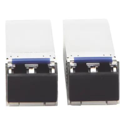 UFiber Módulo SFP+ 10G, transceptor MiniGibic MonoModo 10 Gbps, distancia 10 km, conectores LC, paquete de 2 piezas