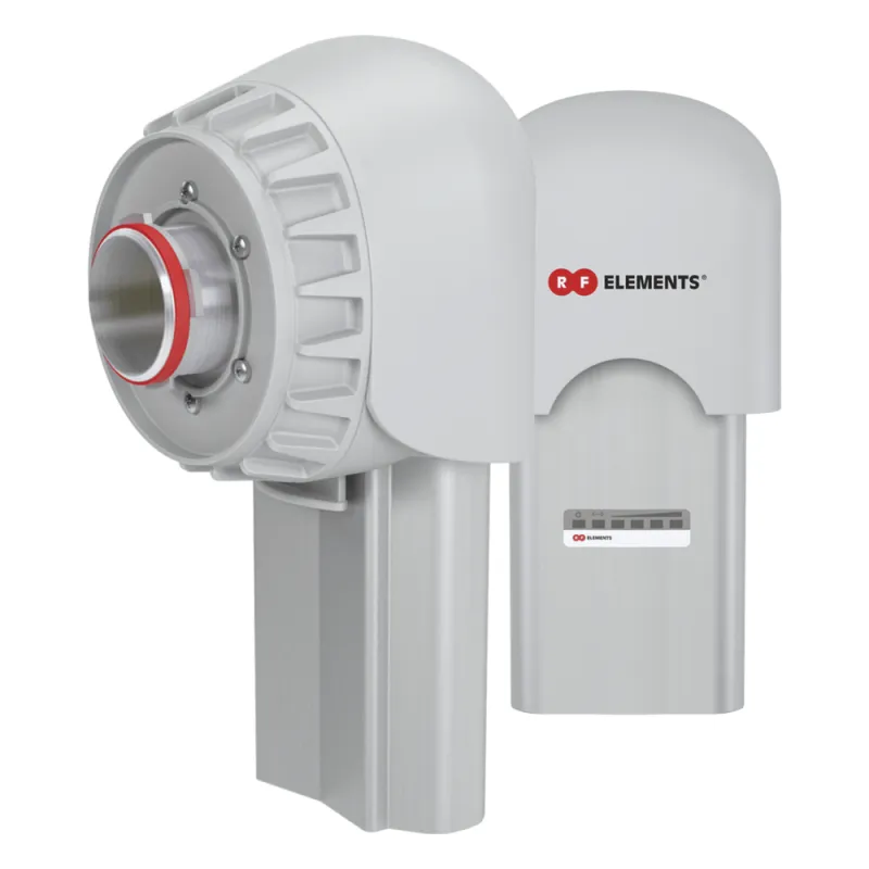 Adaptador TwistPort sin perdidas para ROCKETM5 con blindaje de aluminio para disminuir interferencia, 5180-6400 MHz, listo para antena simetrica