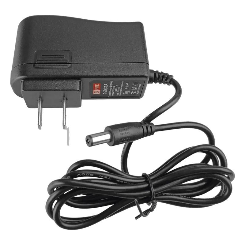 Fuente de Poder de 6 Vcc / 1 A / Voltaje de Entrada de 100-240 Vca / Para Usos Múltiples/ Video Vigilancia, Acceso, Asistencia, Alarmas, Etc.
