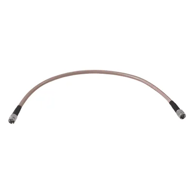 Jumper con cable RG-142 de 60 cm, con conectores SMA Macho a SMA Macho.