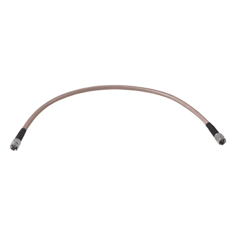Jumper con cable RG-142 de 60 cm, con conectores SMA Macho a SMA Macho.