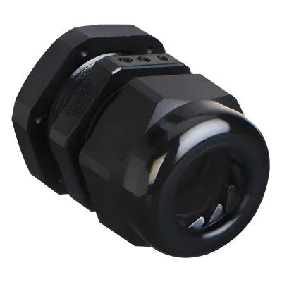 Glándula de Compresión Para Uso Con Paneles FCP3, Para Protección de Cable de Fibra Óptica de 5.8 a 13.9 mm (0.23 - 0.55in) de Diametro