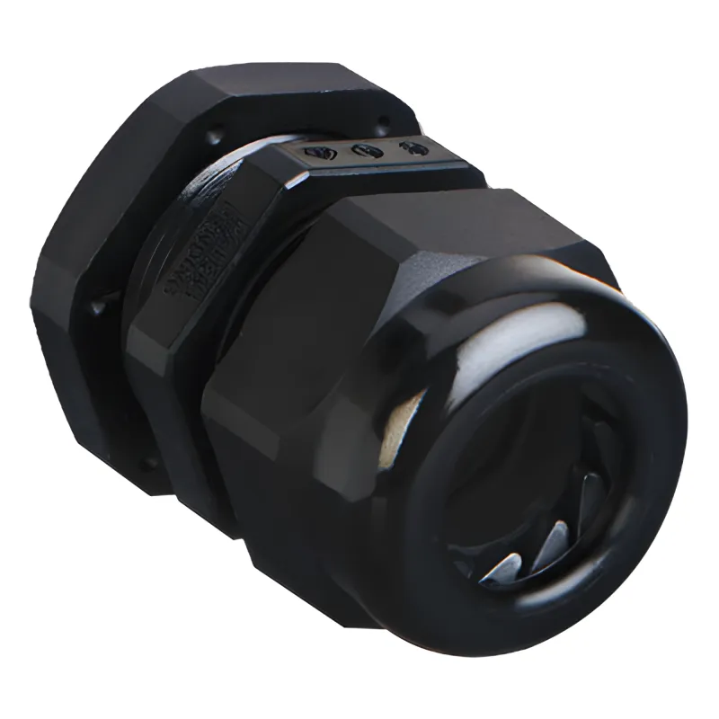 Glándula de Compresión Para Uso Con Paneles FCP3, Para Protección de Cable de Fibra Óptica de 5.8 a 13.9 mm (0.23 - 0.55in) de Diametro