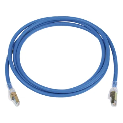 Patch Cord Z-MAX Cat6A UTP, CM/LS0H, 2.13 Metros (7 Pies), Color Azul