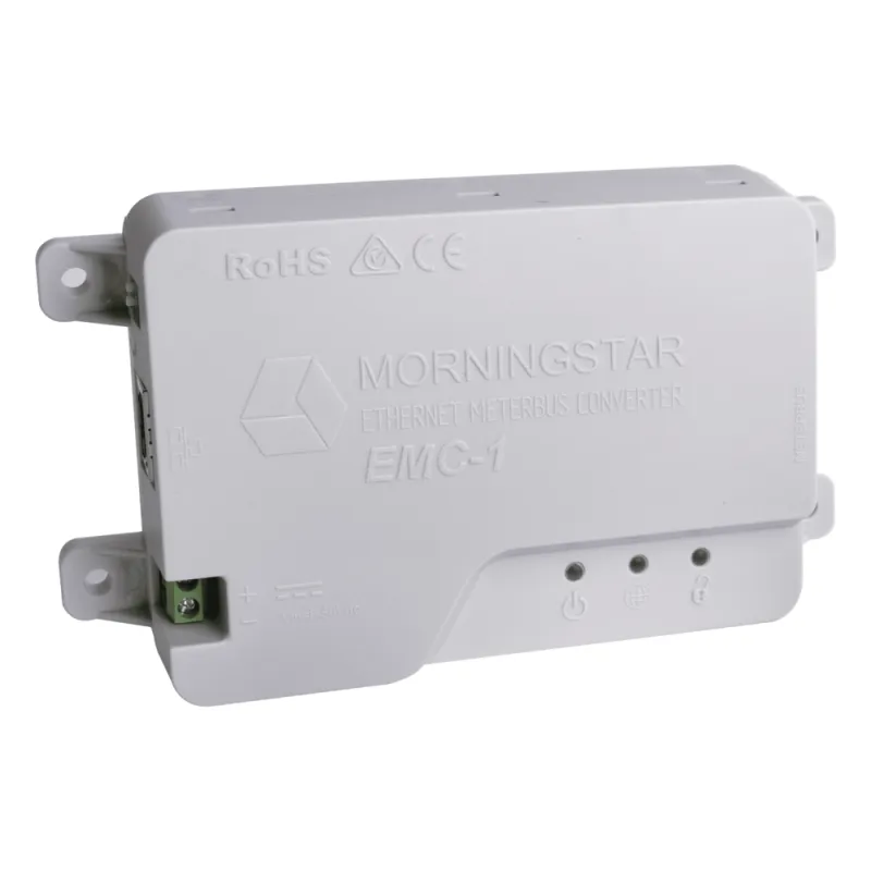 Convertidor Ethernet a MeterBus EMC-1 / Monitoreo Remoto IP / 12V 24V 48V / MODBUS / Compatible TriStar ProStar SunSaver