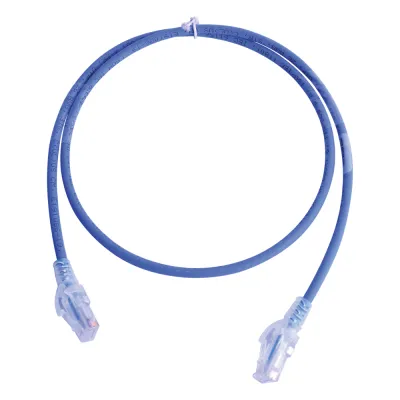 Patch Cord MC6 Modular Cat6 UTP, CM/LS0H, 0.91 Metros (3 Pies), Color Azul