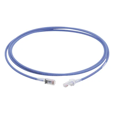 Patch Cord MC6 Modular Cat6 UTP, CM/LS0H, 2.13 Metros (7 Pies), Color Azul