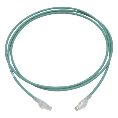 Patch Cord MC6 Modular Cat6 UTP, CM/LS0H, 2.13 Metros (7 Pies), Color Verde