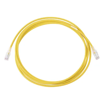 Patch Cord MC6 Modular Cat6 UTP, CM/LS0H, 3.05 Metros (10 Pies), Color Amarillo