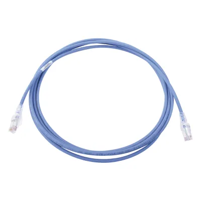 Patch Cord MC6 Modular Cat6 UTP, CM/LS0H, 3.05 Metros (10 Pies), Color Azul, Versión Bulk (Sin Empaque Individual)