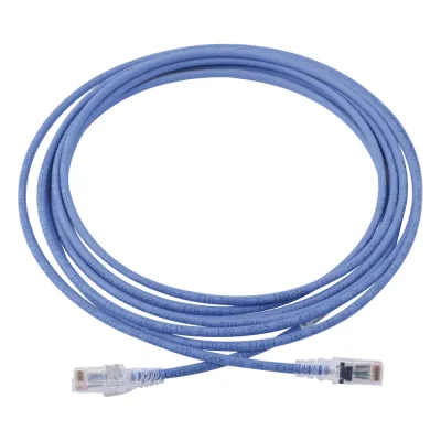 Patch Cord MC6 Modular Cat6 UTP, CM/LS0H, 4.57 Metros (15 Pies), Color Azul
