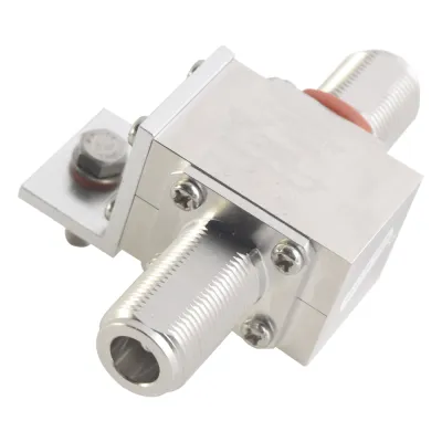 Protector Coaxial, Montaje Universal, para equipos HF, VHF y UHF (20 - 1000 MHz), Conectores N-hembra