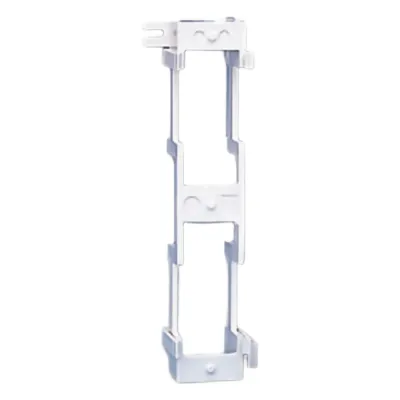 Bracket para Montaje de Regleta S66, Acepta 1 Regleta M150 y 1 Conector de 25 Pares de Cada Lado