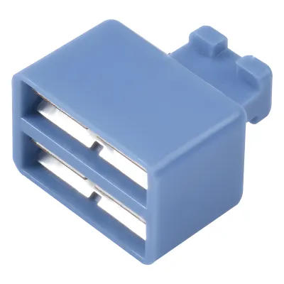Clip de Puente, Para Uso con Regletas S66 de Siemon, de 1 Par, Color Azul