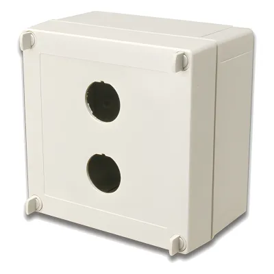 Caja industrial de conexión (Ruggedized), de 2 puerto de cobre o fibra, con protección IP66/IP67 (NEMA 4X)