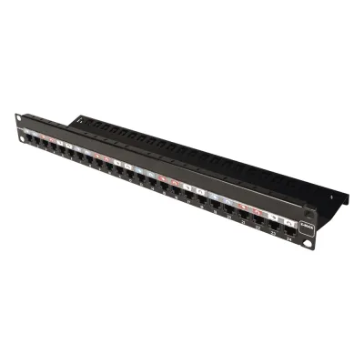 Patch Panel Z-Max, de 24 Puertos, Modular (Vacío), Plano, 1UR