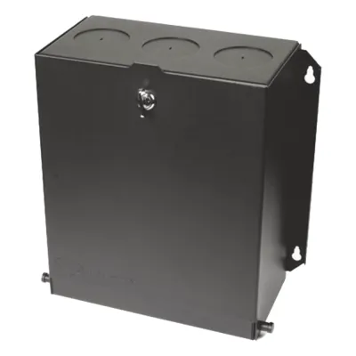 Caja de Zona (Punto de Consolidación), de 24 Puertos, Ideal para Soportar Cableado en una Gran Variedad de Áreas de Trabajo, Compatible con Conectores MAX, Z-MAX, o TERA, Color Negro