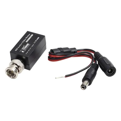 (TRANSCEPTOR) TRANSMISOR DE VIDEO ACTIVO DE LARGO ALCANCE / 400 Metros con RECEPTOR ACTIVO TT4501R / Resolución 2 MP / Compatible con cámaras HD-TVI/CVI/AHD/CVBS / Protección Interconstruida contra sobretensión.