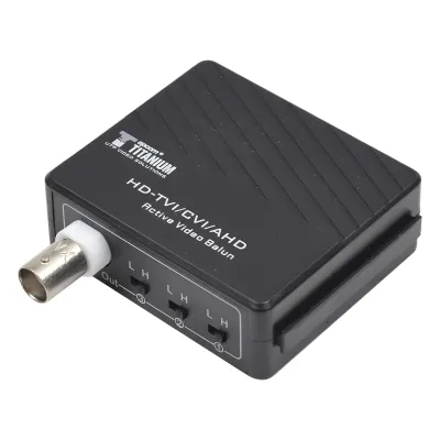 (TRANSCEPTOR) RECEPTOR DE VIDEO ACTIVO DE LARGO ALCANCE / 400 Metros con RECEPTOR ACTIVO TT4501T / Resolución 2 MP / Compatible con cámaras HD-TVI/CVI/AHD/CVBS / Protección Interconstruida contra sobretensión.
