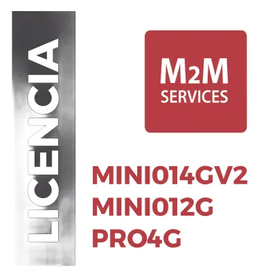 Servicio de datos por un Año para comunicadores MINI014G/V2 y MINI012G, con eventos ilimitados.