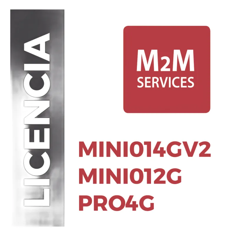 Servicio de datos por un Año para comunicadores MINI014G/V2 y MINI012G, con eventos ilimitados.