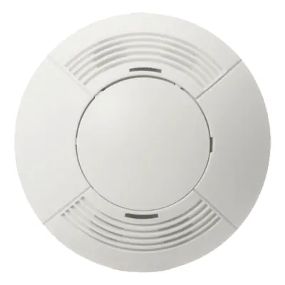 Sensor de ocupación ultrasónico de montaje en techo con cobertura de 186 m² y campo de visión de 360°, autoadaptable, para sistemas de control de iluminación Lutron