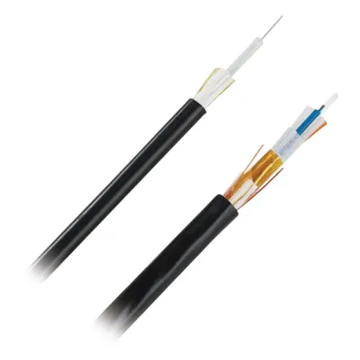 Cable de Fibra Óptica de 6 Hilos, Multimodo OM4 50/125 Optimizada, Interior/Exterior, Loose Tube 250um, No Conductiva (Dieléctrica), OFNR (Riser), Precio Por Metro