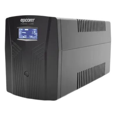 UPS de 1500VA/900W / Protección contra Descarga, Sobretensión y Picos Transitorios / Entrada y Salida 120 Vca/ Clavija NEMA 5-15P / 6 Tomas NEMA 5-15R