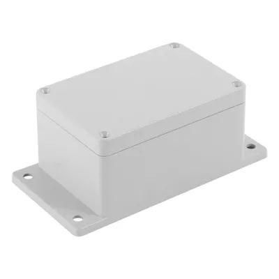 Gabinete Plástico para Exterior (IP65) de 115 x 88 x 55 mm Cierre por Tornillos.