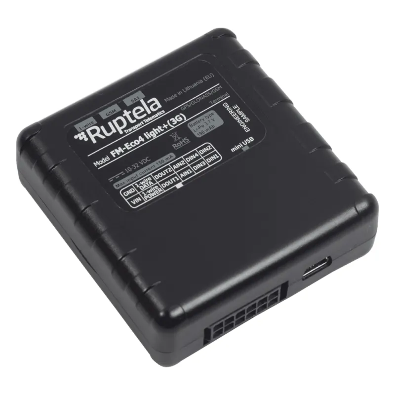 Localizador Vehicular 3G Compatible con GPS, GLONASS y GALILEO