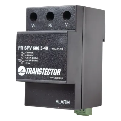 Supresor de Sobretensiones A 600 VDC Tipo 2 En Montaje DIN Rail (1104-11-100)