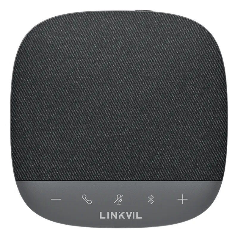 Altavoz y Micrófono portátil / Bluetooth / Conexión USB / 3 Micrófonos de 3W / Salas pequeñas o reuniones personales / Botones Touch / Linkvil