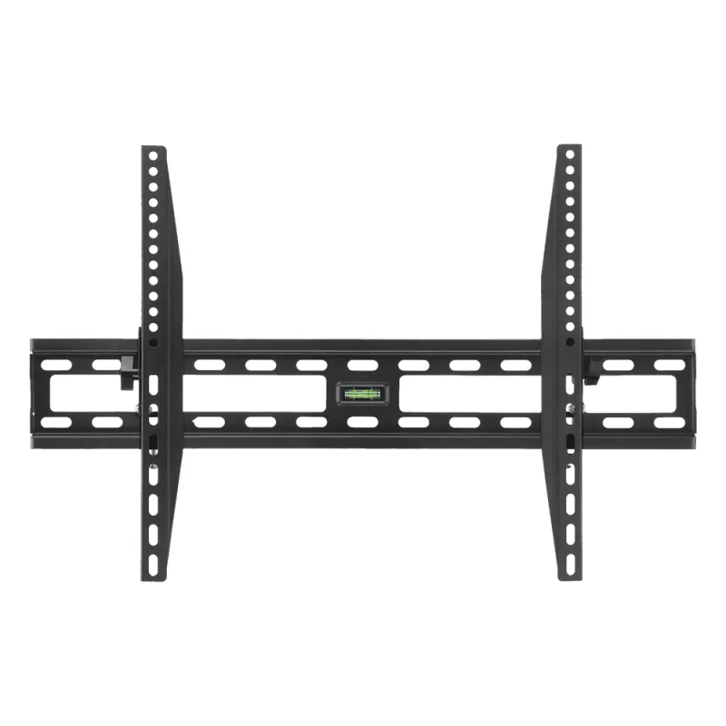 Montaje de Pared Universal Fijo para Monitores de 32 a 60 " / Soporta hasta 50 Kg / Vesa 600 x 400 / 400 x 400 / 400 x 200 / Acero / 10° de Inclinación / Cuenta con Nivel para Ajuste