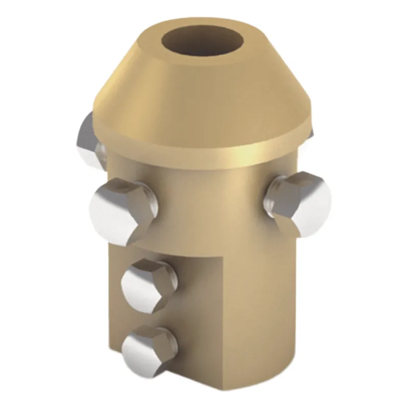 Adaptador de Punta Pararrayo PDC en Mástil 1 1/2".
