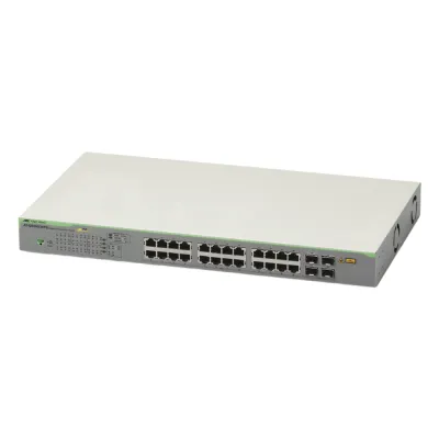 Switch PoE+ Gigabit WebSmart de 24 puertos 10/100/1000 Mbps + 4 puertos SFP Gigabit, 185 W