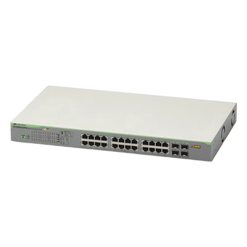 Switch PoE+ Gigabit WebSmart de 24 puertos 10/100/1000 Mbps + 4 puertos SFP Gigabit, 185 W