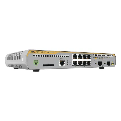 Switch Administrable Capa 3, 8 puertos 10/100/1000 Mbps + 2 puertos SFP Gigabit