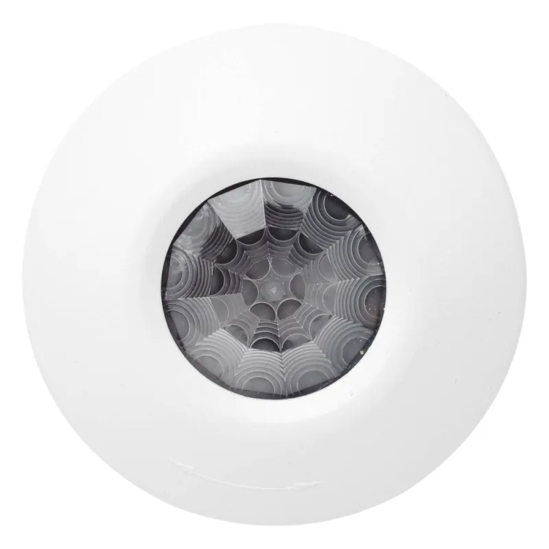Detector de movimiento PIR de techo con cobertura 360° y lente de 31 zonas para interiores