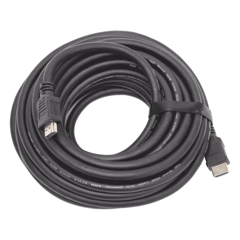 Cable HDMI de 10 Metros (32.81 pies) (High Speed) / Resolución 4K / Soporta Canal de Retorno de Audio (ARC) / Soporta 3D / Blindado para Reducir Interferencia / Chapado en Oro / Alta Resistencia y Durabilidad