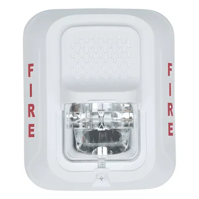 Lámpara estroboscópica para montaje en pared, candela seleccionable en campo, color blanco, Serie L System Sensor