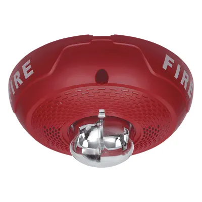 Bocina con lámpara estroboscópica para montaje en techo, candela seleccionable en campo, compatible con SpectrAlert Advance, Serie L