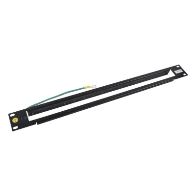 Chassis Rack 1U / 16 Módulos Protectores Serie DPR / Montaje 19" / Transtector