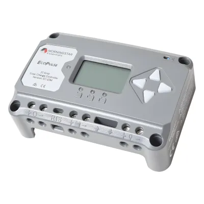 Controlador solar 12/24 Vcc de 30 Amp. Con pantalla de medición