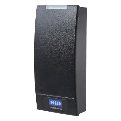 Lector Multiformato HID R10 (900PTNNEK00000)/ SEOS (No Clonable)/iClass SE/ iClass SR/ iClass /Mifare Classic, DesFire, Proximidad, Garantía de por Vida
