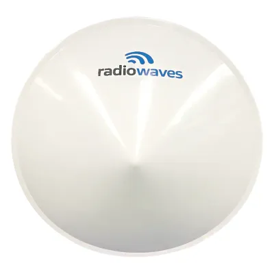 Radomo para Antenas SPD8-5.2NS, SPD8-5.9NS, Dimensiones (8 ft), Reduce la carga de viento y mejora la estabilidad del enlace.