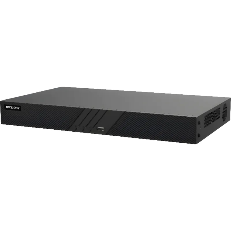 NVR 8 Megapixel (4K) (Compatible con Cámaras ACUSENSE) / 8 canales IP / 2 Bahía de Disco Duro / Salida de Vídeo en 4K